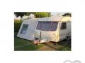 Nette Engelse caravan merk Eccles Topaz 380